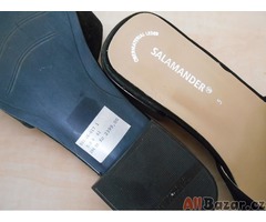 Černé dámské boty pantofle  SALAMANDER VEL 5