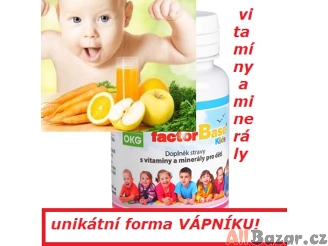 Vitamíny a minerály pro děti!