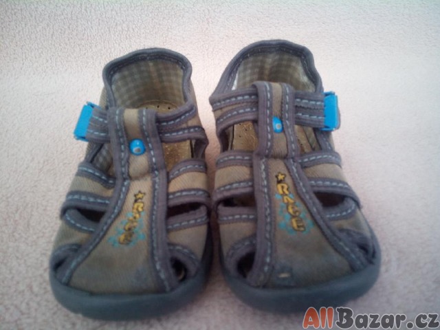 Dětské textilní papuče
