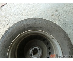 Ocelové disky, včetně pneu, na renault scenic ll.