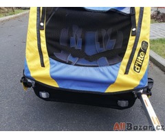 Burley d´lite dvoumístný odpružený dětský vozík s kočárkovým setem