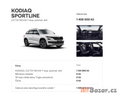 Škoda Kodiaq 2.0 TDi 140 kW Sportline 4x4