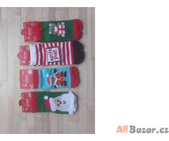 Vánoční nebo mikulášské ponožky pro děti
