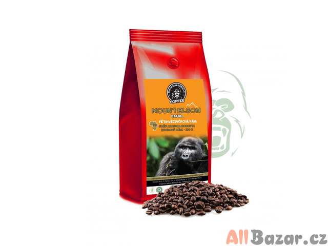 Zrnková káva ze sopečných hor - Mountain Gorilla