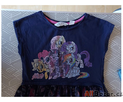 Pěkné šaty na donošení s Little Pony, vel. 134/140