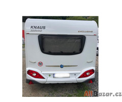 karavan KNAUS Sudwind Exclusive 450 FU, TOP STAV, r.v. 2013, hmotnost jen 1300kg