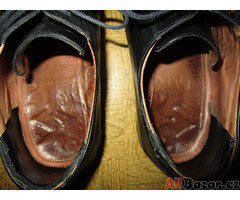 Pánské letní polobotky velikost 45, (černá pánská obuv) viz foto.