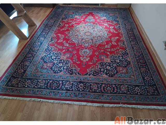 Prodám perský starožitný koberec Kashmar s