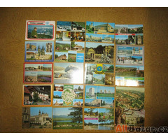 Staré pohlednice (různé léta) viz foto dohromady 153 kusů.